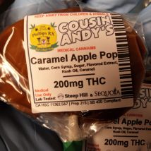 200mg thc CARMEL APPLE POP